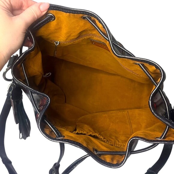 Patricia Nash Red Floral Crossbody Bag - Picture 12 of 15